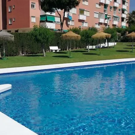 Playa La Cala In Front Of The Free Parking Malaga